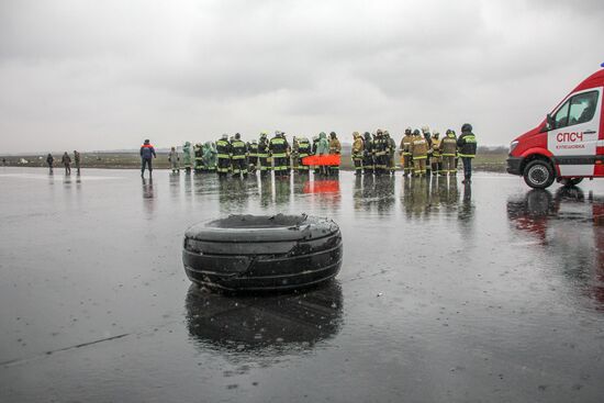 Boeing-737-800 passenger jet crashes in Rostov-on-Don airport
