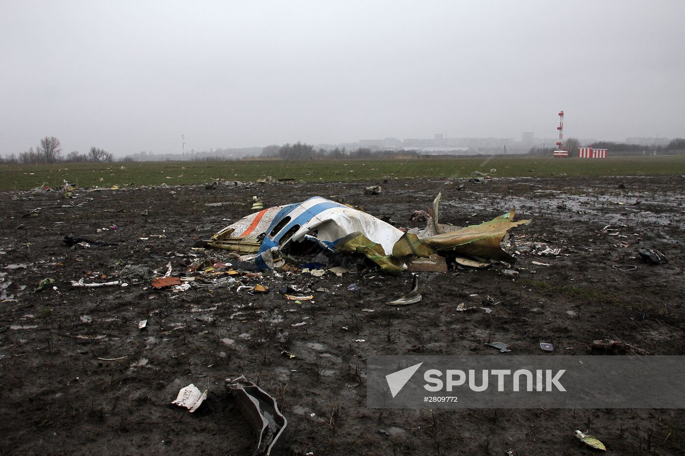 Boeing-737-800 passenger jet crashes in Rostov-on-Don airport