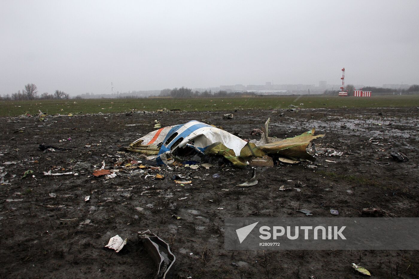 Boeing-737-800 passenger jet crashes in Rostov-on-Don airport
