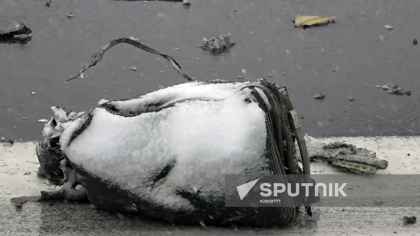 Boeing-737-800 passenger jet crashes in Rostov-on-Don airport