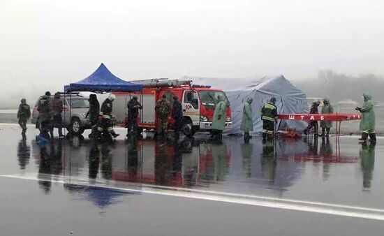 Boeing-737-800 passenger jet crashes in Rostov-on-Don airport