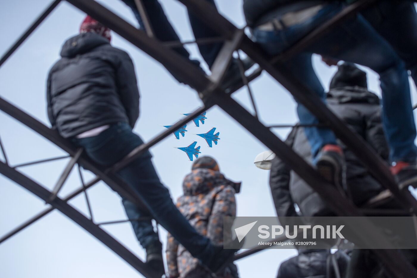"Enlistment Contract is Your Choice" campaign in Omsk