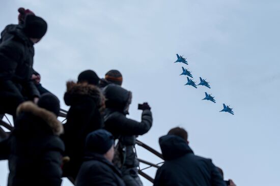 "Enlistment Contract is Your Choice" campaign in Omsk