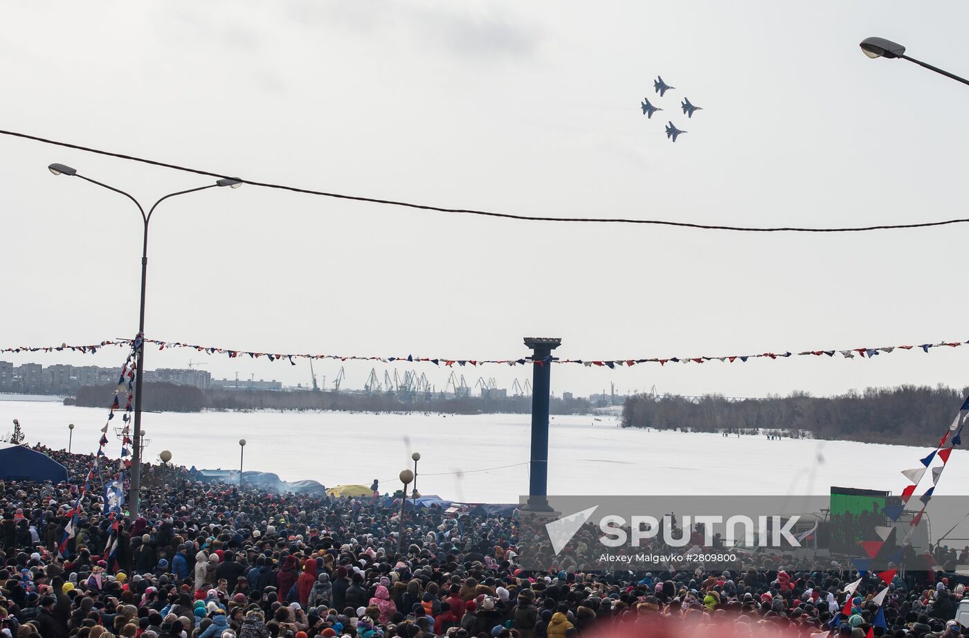"Enlistment Contract is Your Choice" campaign in Omsk