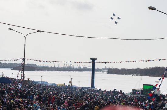 "Enlistment Contract is Your Choice" campaign in Omsk