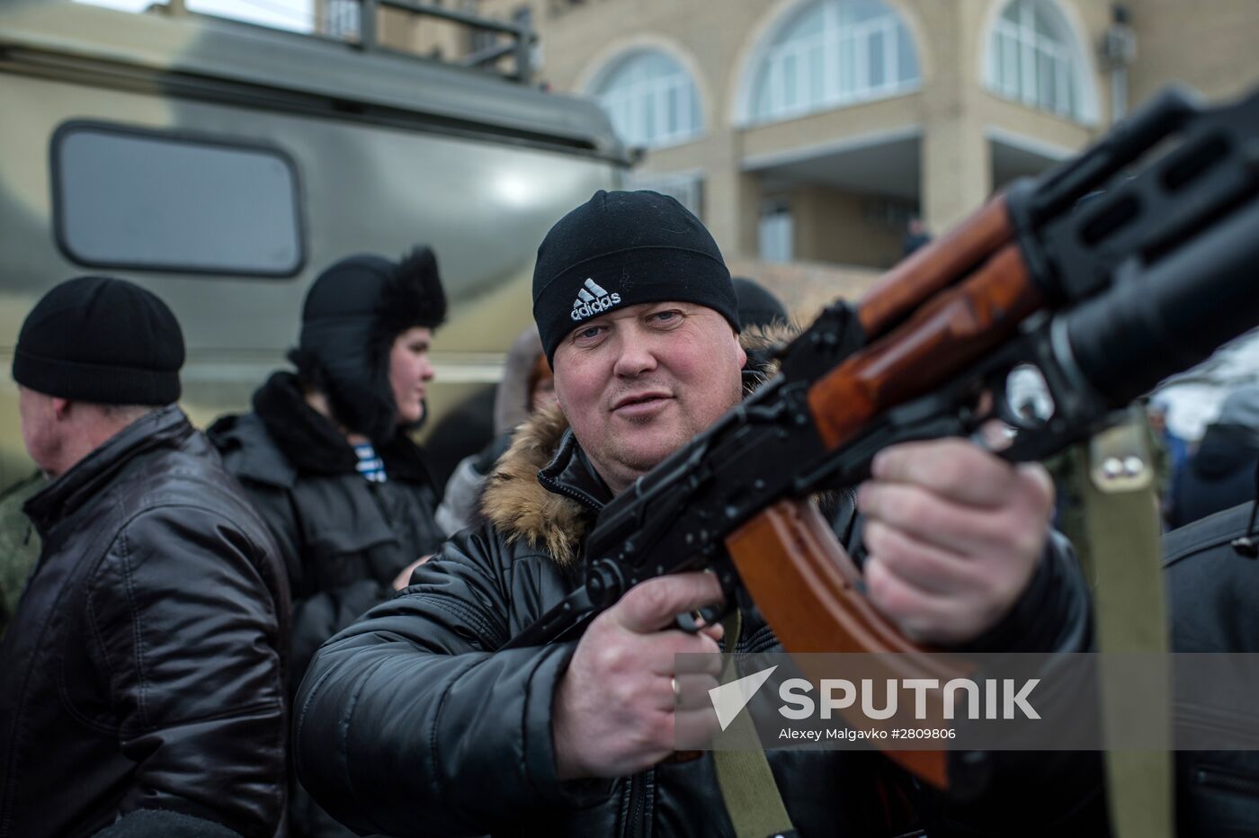 "Enlistment Contract is Your Choice" campaign in Omsk