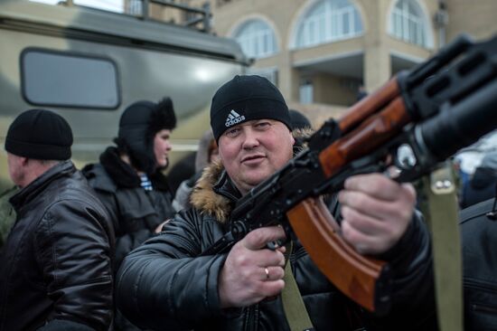 "Enlistment Contract is Your Choice" campaign in Omsk