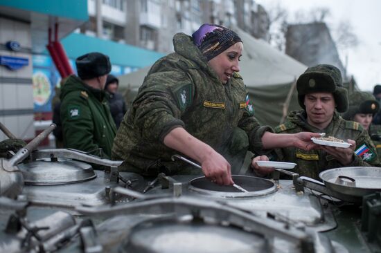 "Enlistment Contract is Your Choice" campaign in Omsk