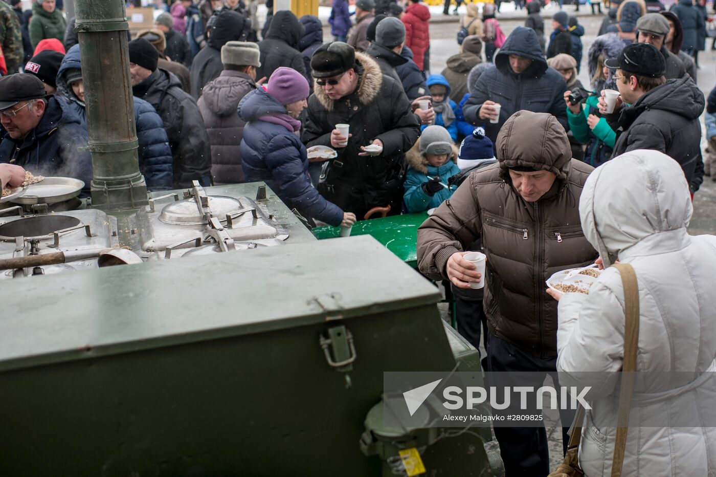 "Enlistment Contract is Your Choice" campaign in Omsk