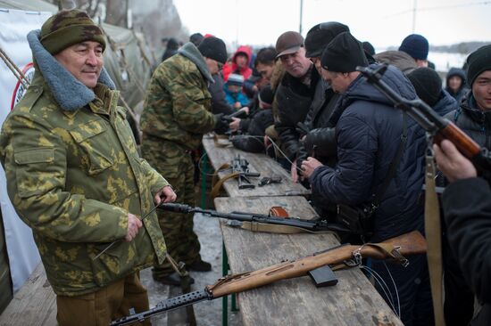 "Enlistment Contract is Your Choice" campaign in Omsk