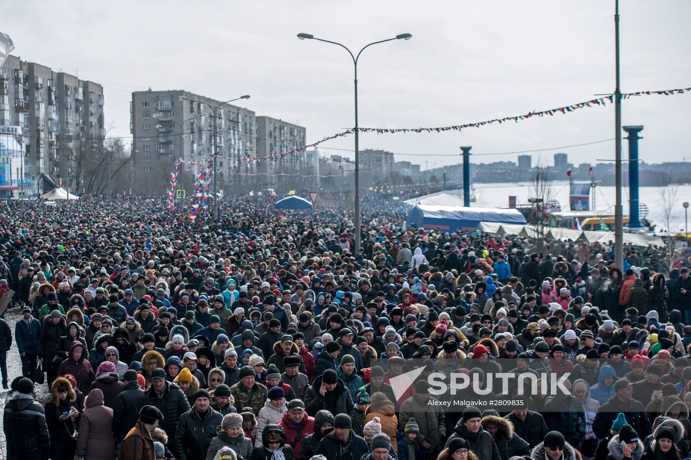 "Enlistment Contract is Your Choice" campaign in Omsk