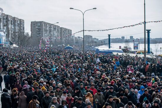 "Enlistment Contract is Your Choice" campaign in Omsk