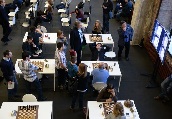 World Chess Candidates Tournament. Round Seven