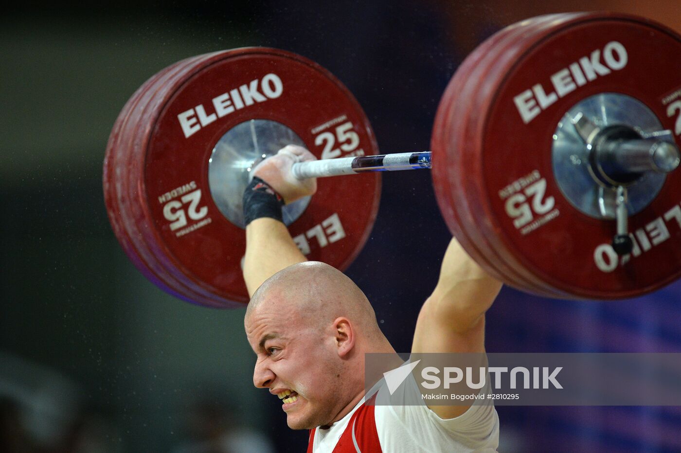 Weightlifting. President Cup. Day One