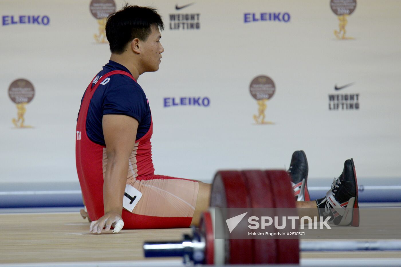 Weightlifting. President Cup. Day One