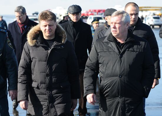 Boeing-737-800 passenger jet crashes in Rostov-on-Don airport