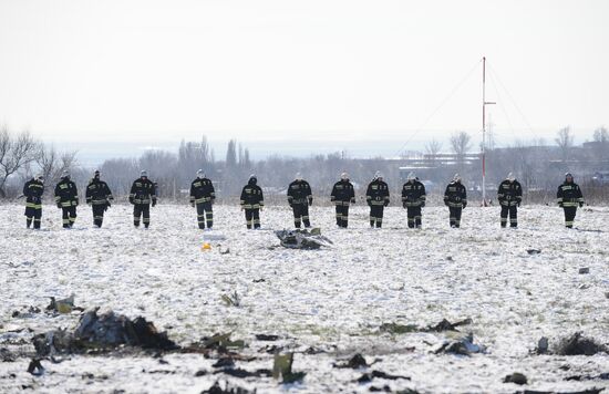 Boeing-737-800 passenger jet crashes in Rostov-on-Don airport