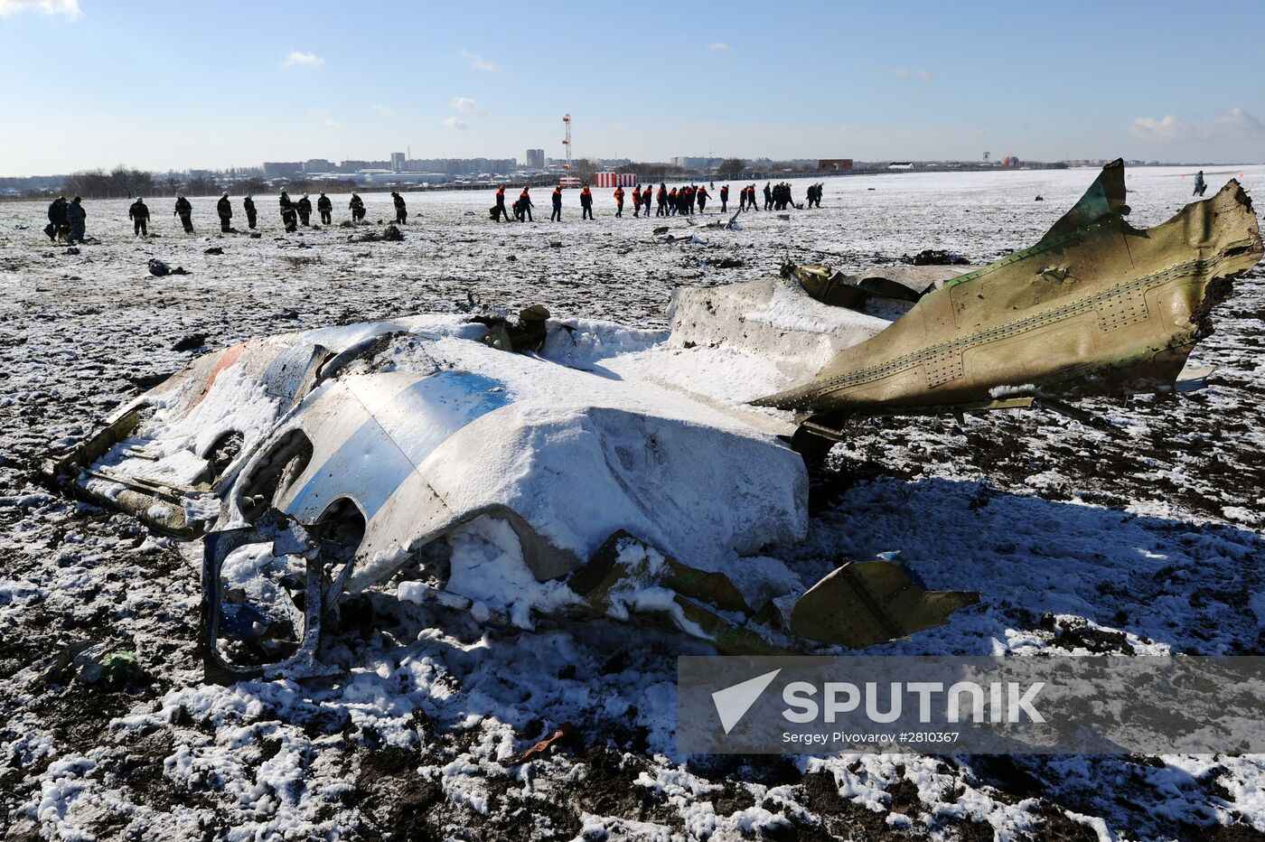 Boeing-737-800 passenger jet crashes in Rostov-on-Don airport