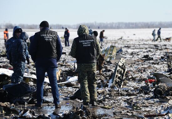 Boeing-737-800 passenger jet crashes in Rostov-on-Don airport