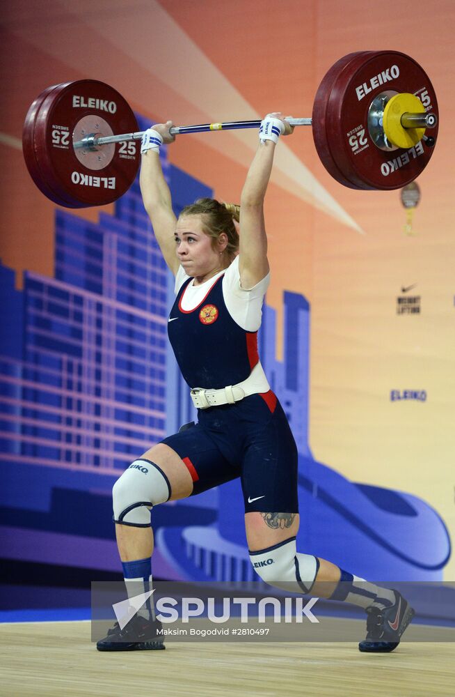 IWF Russian Federation President's Cup. Day 2