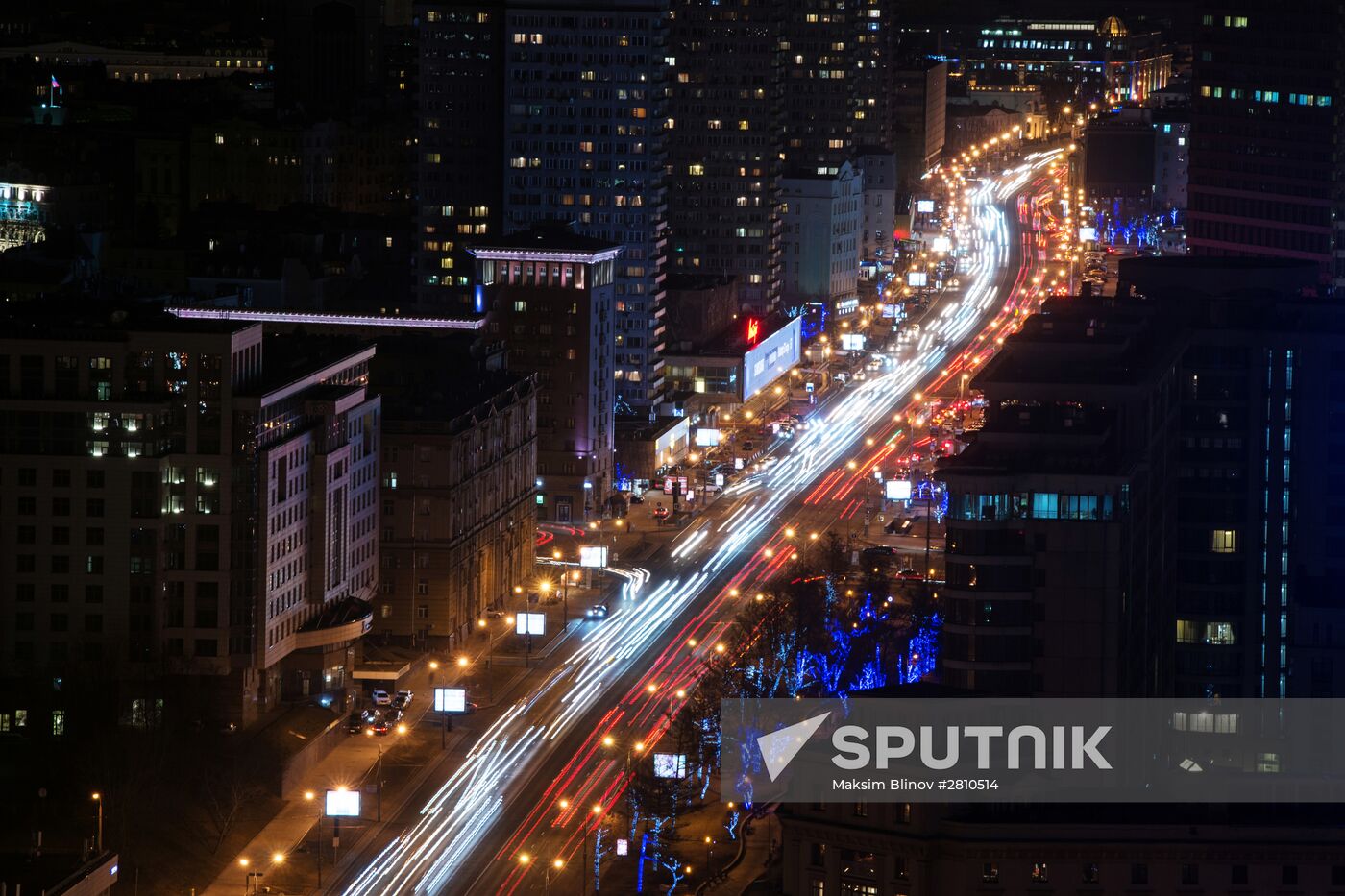 Novy Arbat Street in Moscow