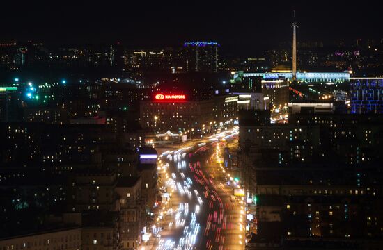 Kutuzovsky Prospect in Moscow