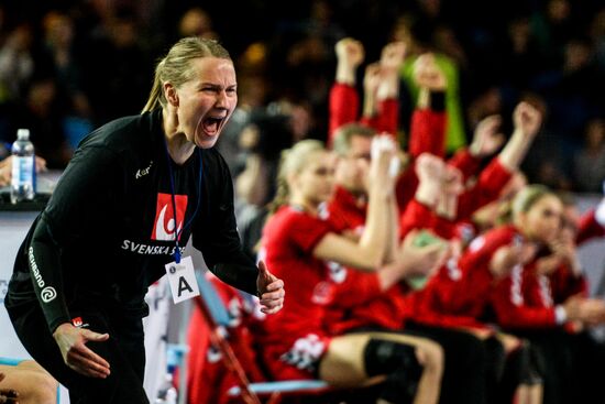 2016 Women's Olympic Handball Tournament Qualification. Russia vs. Sweden