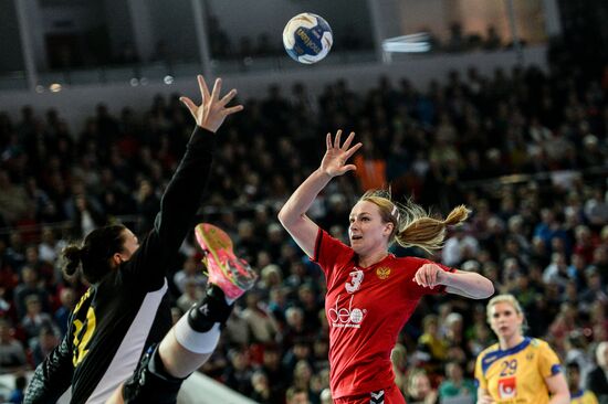 2016 Women's Olympic Handball Tournament Qualification. Russia vs. Sweden