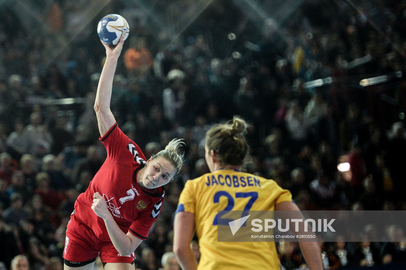 2016 Women's Olympic Handball Tournament Qualification. Russia vs. Sweden