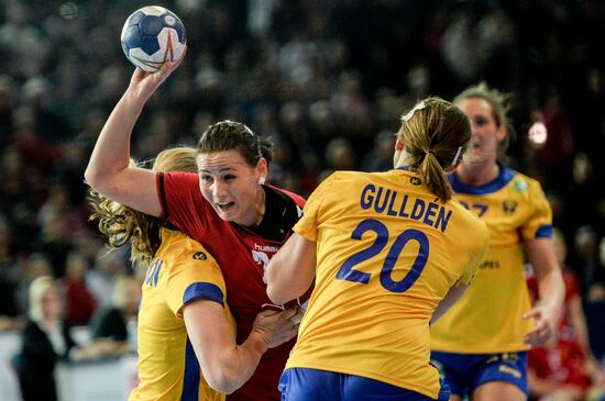 2016 Women's Olympic Handball Tournament Qualification. Russia vs. Sweden