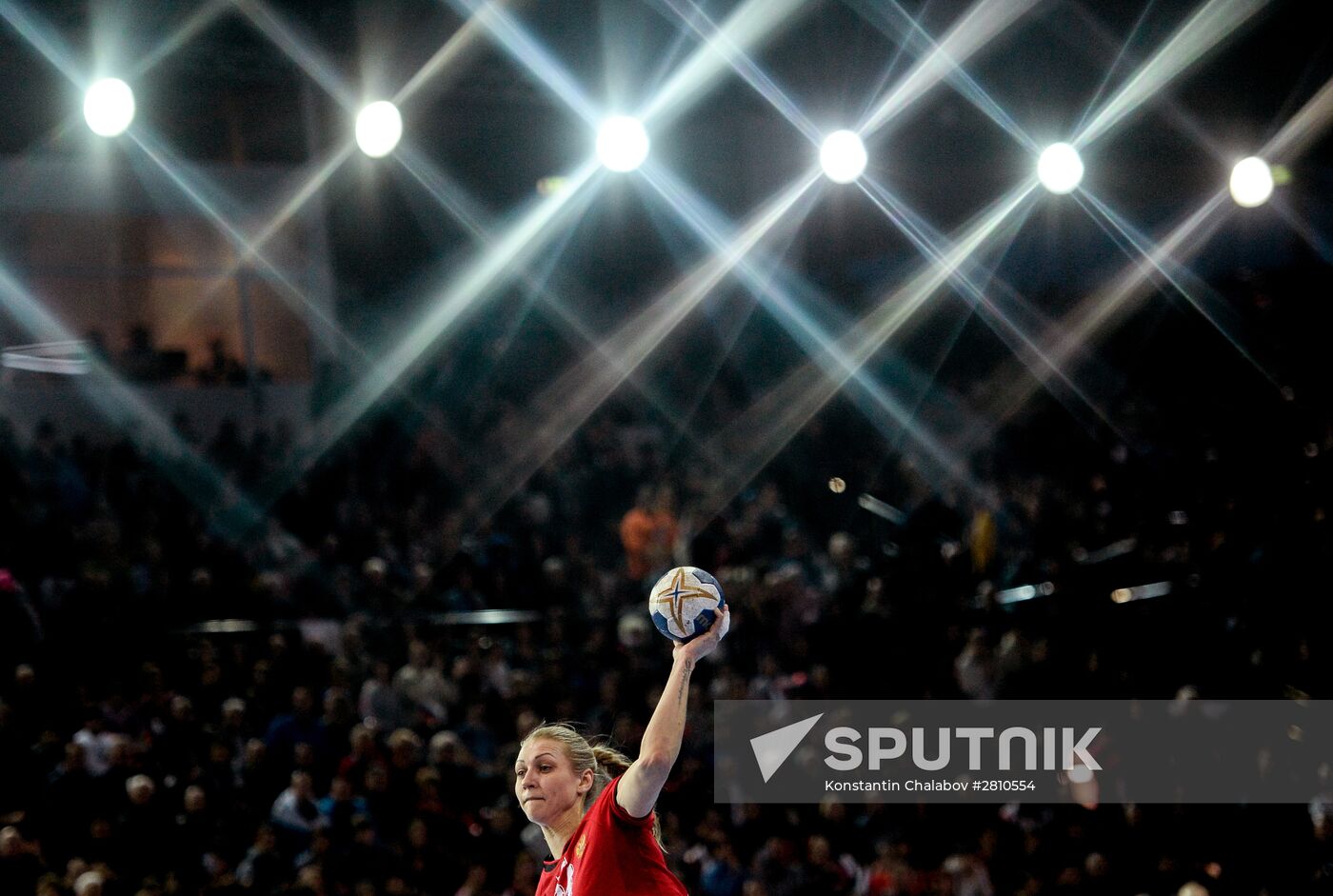2016 Women's Olympic Handball Tournament Qualification. Russia vs. Sweden