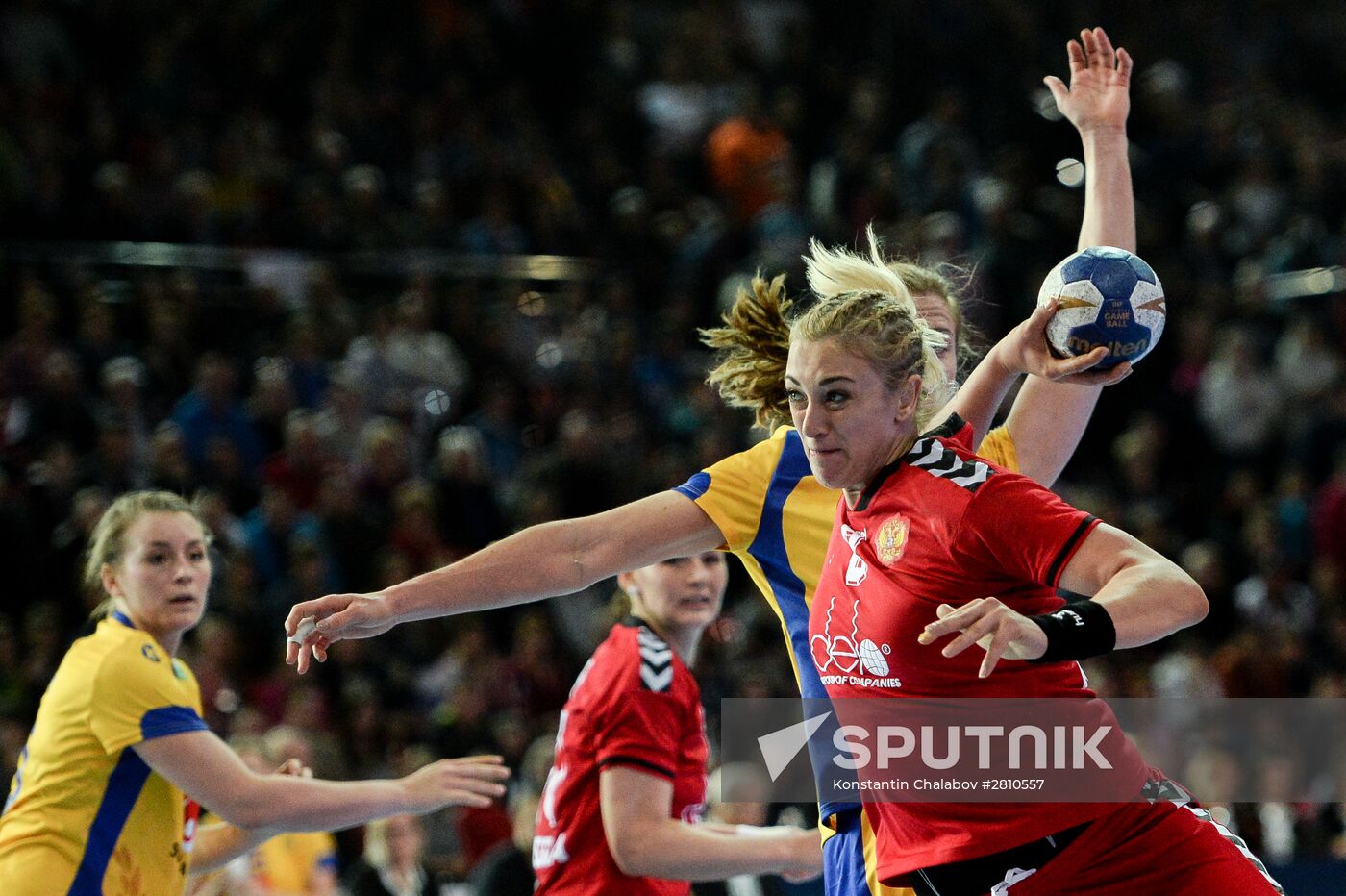 2016 Women's Olympic Handball Tournament Qualification. Russia vs. Sweden