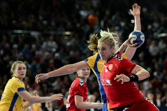 2016 Women's Olympic Handball Tournament Qualification. Russia vs. Sweden