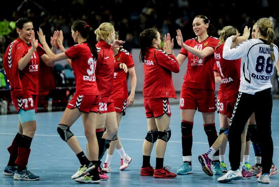 2016 Women's Olympic Handball Tournament Qualification. Russia vs. Sweden