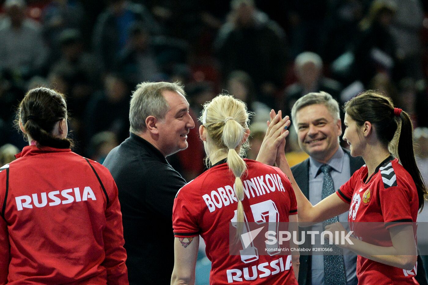 2016 Women's Olympic Handball Tournament Qualification. Russia vs. Sweden