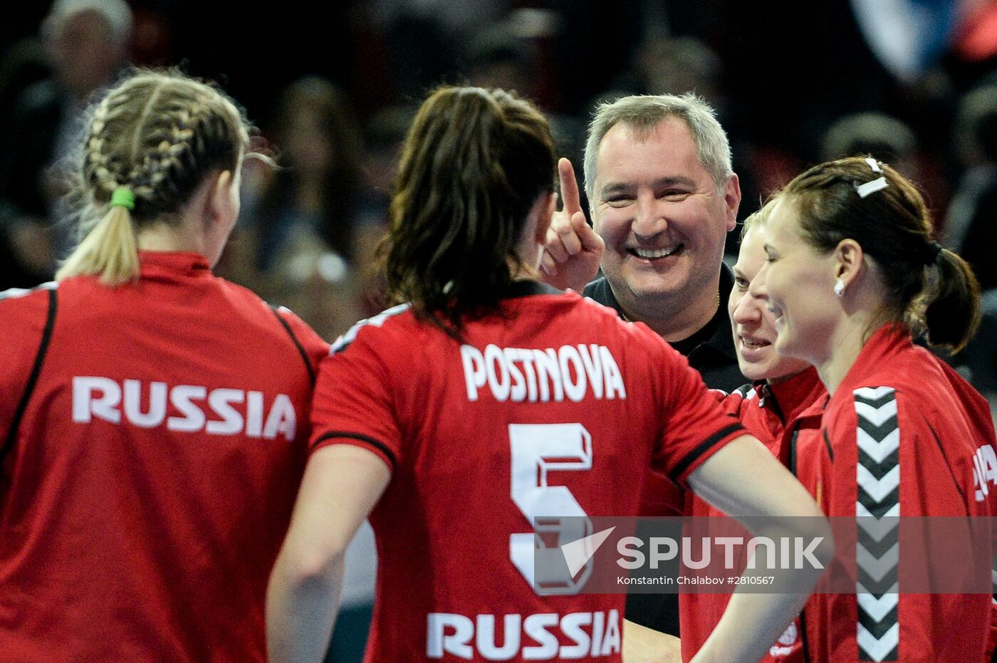 2016 Women's Olympic Handball Tournament Qualification. Russia vs. Sweden