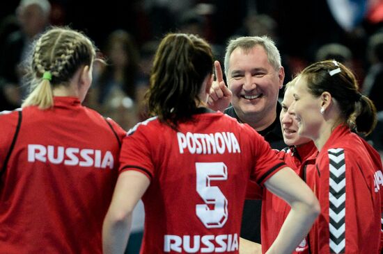 2016 Women's Olympic Handball Tournament Qualification. Russia vs. Sweden