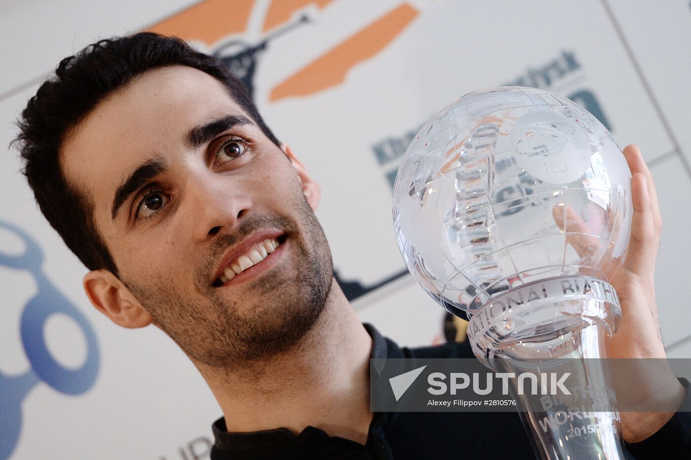 2015–16 Biathlon World Cup 9 award ceremony in Khanty-Mansiysk