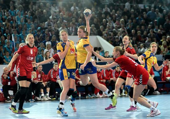 2016 Women's Olympic Handball Tournament Qualification. Russia vs. Sweden