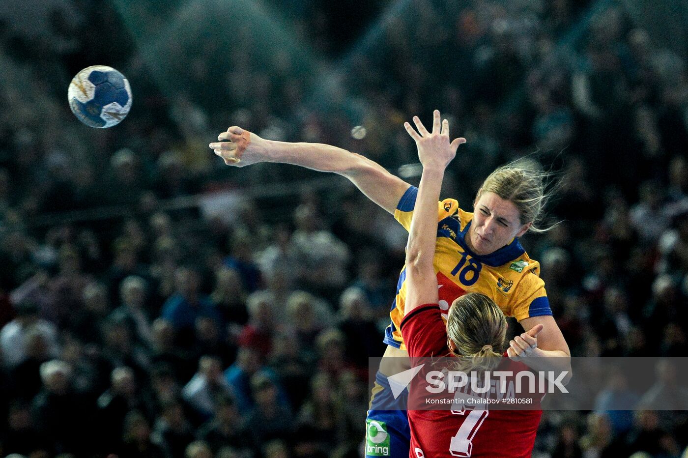 2016 Women's Olympic Handball Tournament Qualification. Russia vs. Sweden