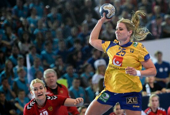 2016 Women's Olympic Handball Tournament Qualification. Russia vs. Sweden