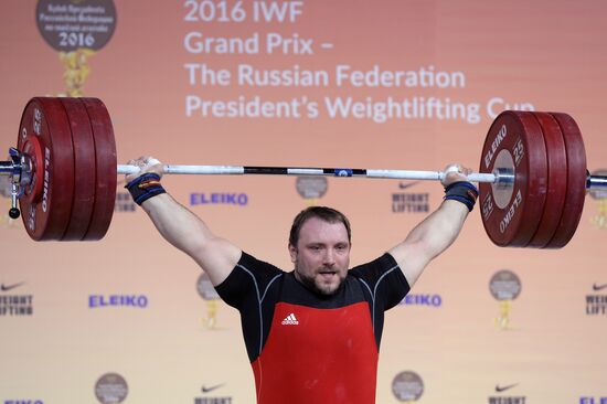 IWF Russian Federation President's Cup. Day 2