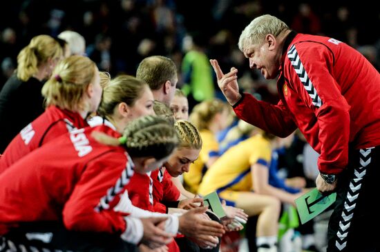 2016 Women's Olympic Handball Tournament Qualification. Russia vs. Sweden