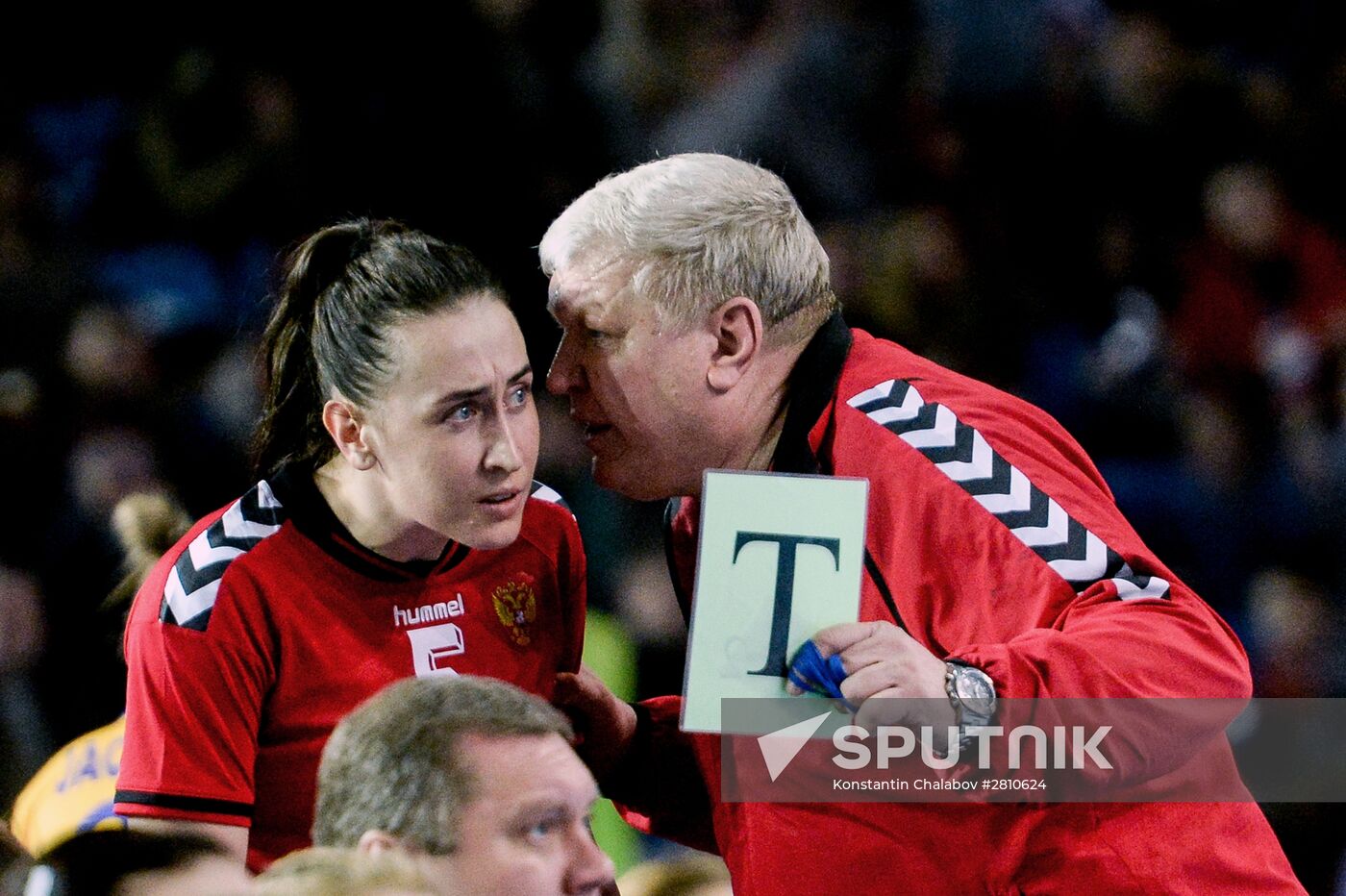 2016 Women's Olympic Handball Tournament Qualification. Russia vs. Sweden