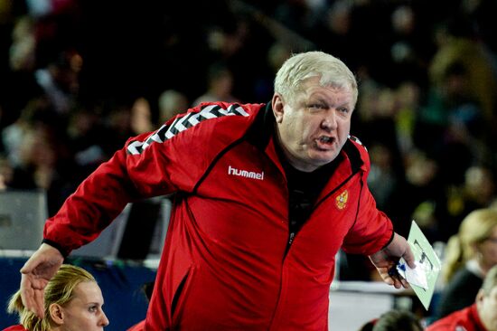 2016 Women's Olympic Handball Tournament Qualification. Russia vs. Sweden