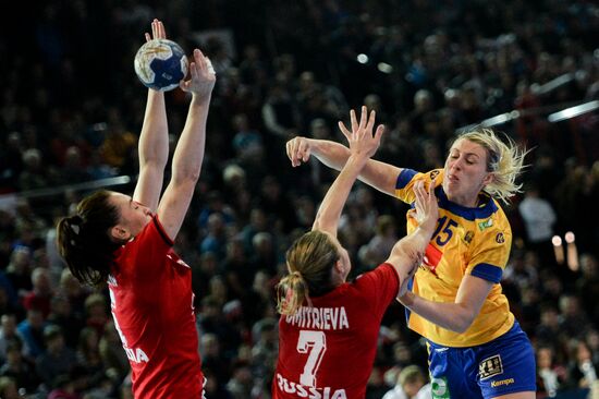 2016 Women's Olympic Handball Tournament Qualification. Russia vs. Sweden