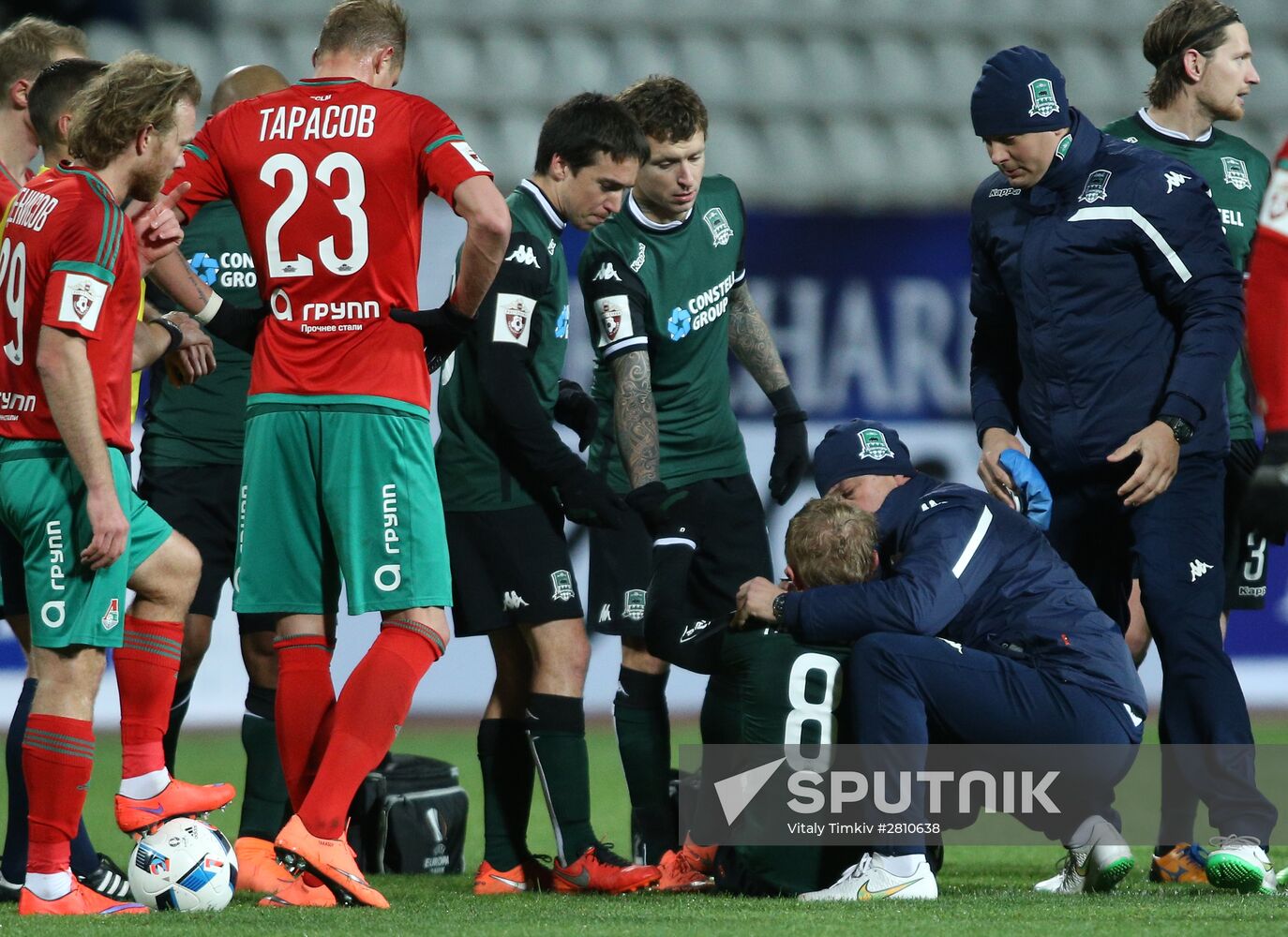 Russian Football Premier League. Krasnodar vs. Lokomotiv