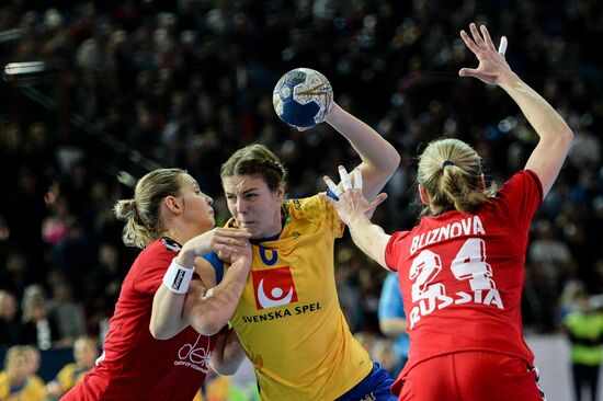 2016 Women's Olympic Handball Tournament Qualification. Russia vs. Sweden