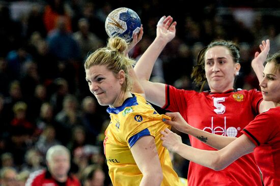 2016 Women's Olympic Handball Tournament Qualification. Russia vs. Sweden