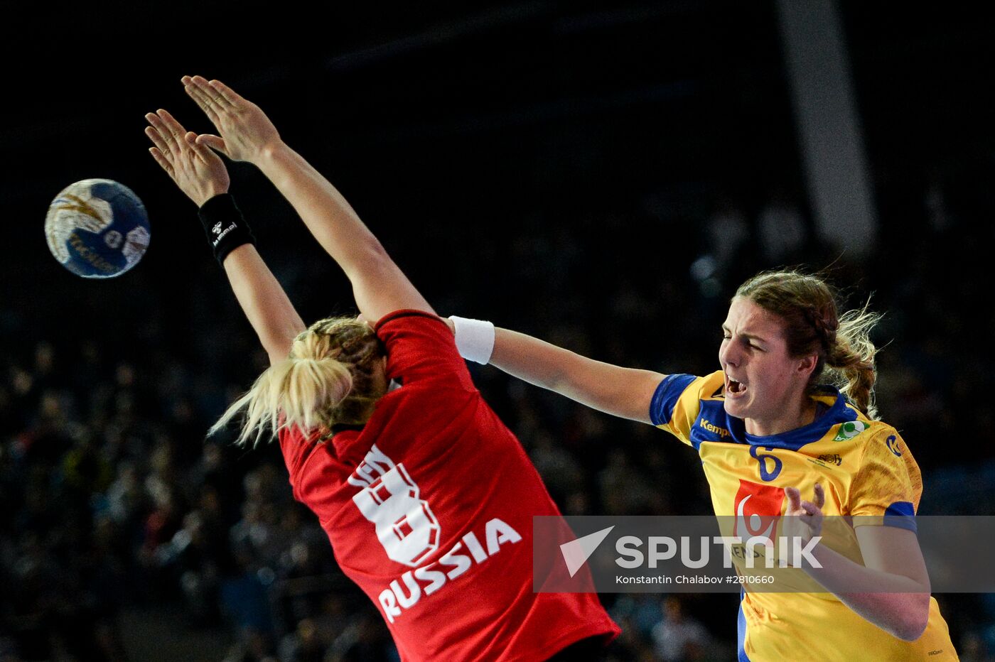 2016 Women's Olympic Handball Tournament Qualification. Russia vs. Sweden